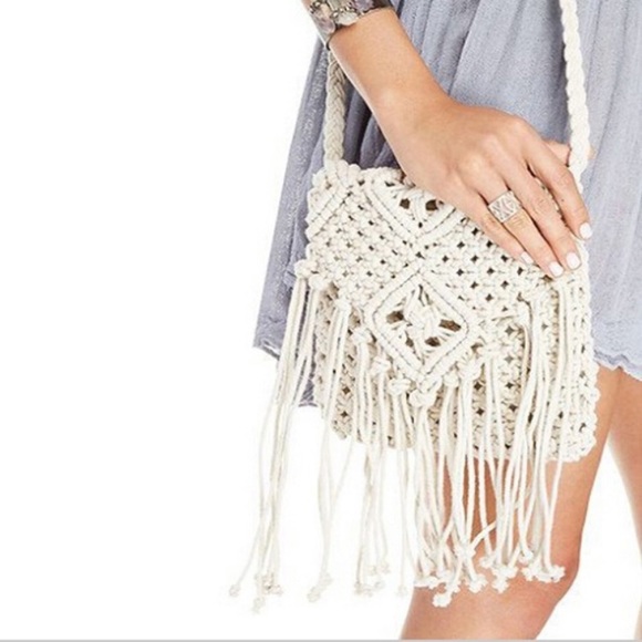 Handbags - Macrame crossbody Bag